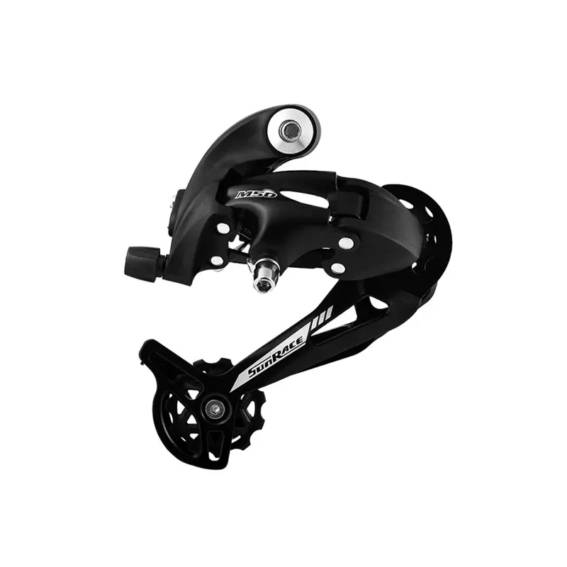 Sun Race RDM57 7/8-speed 11-34-tooth Rear Derailleur in Black