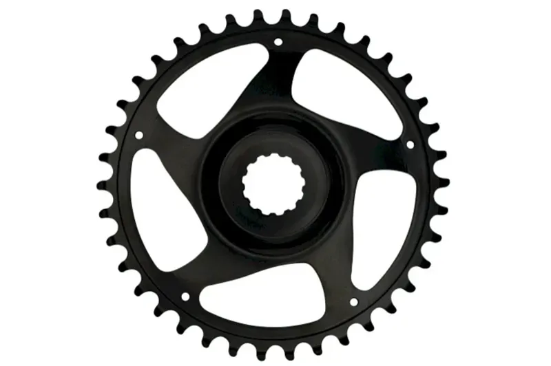 KMC 38t Direct Mount 3mm Offset Chain Ring in Black