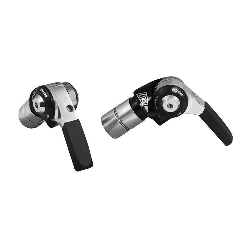 Sunrace R90 SLR-R9 9s Barend Shifters in Black/Silver