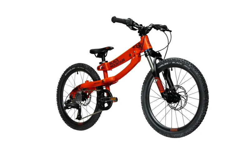 Black Mountain Bikes HUTTO 20 Trail Bike in Orange-1
