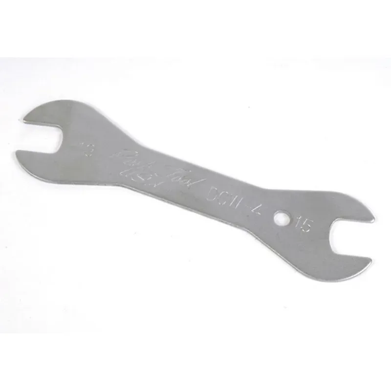 Park Tool DCW-1 13mm and 14mm Double-Ended Cone Wrench in Silver