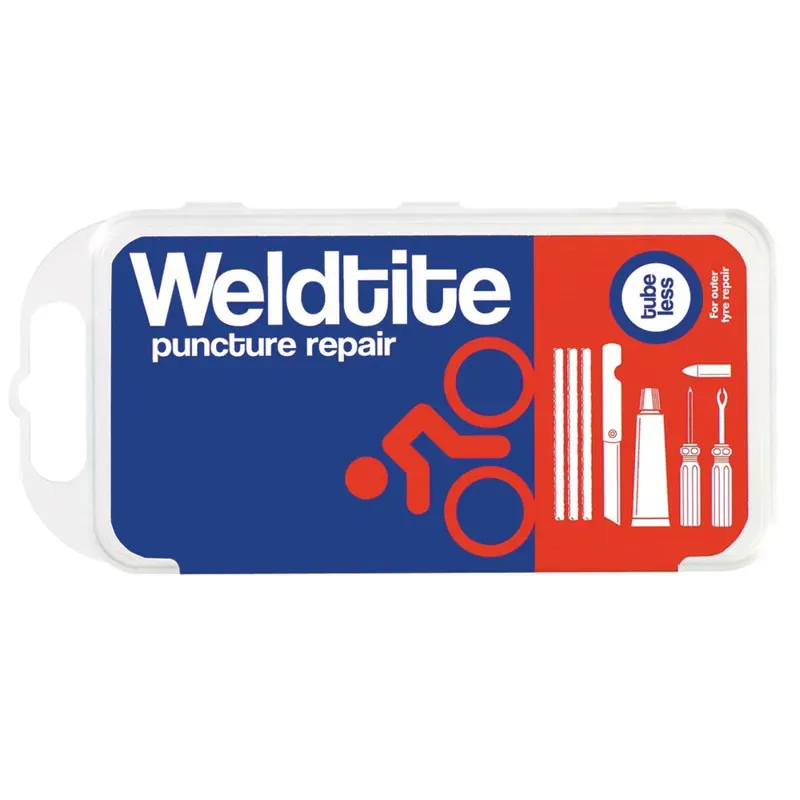 Weldtite External Tubeless Repair Kit in White