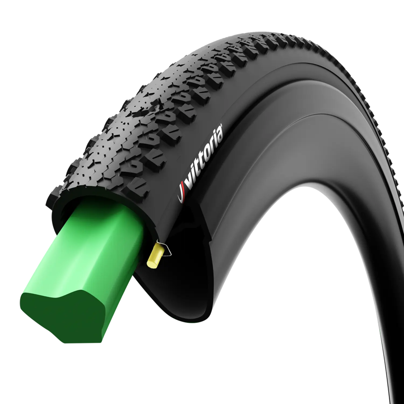 Vittoria Air-Liner Light Gravel Insert in Green